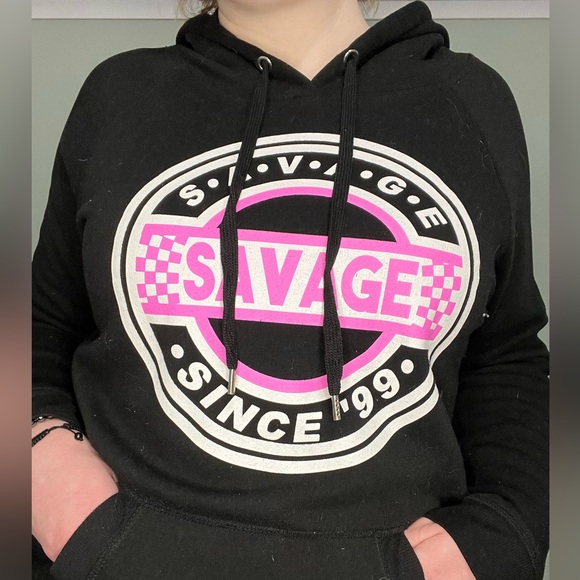 Cozy bonfire sweater checkered SAVAGE - Picture 4 of 6